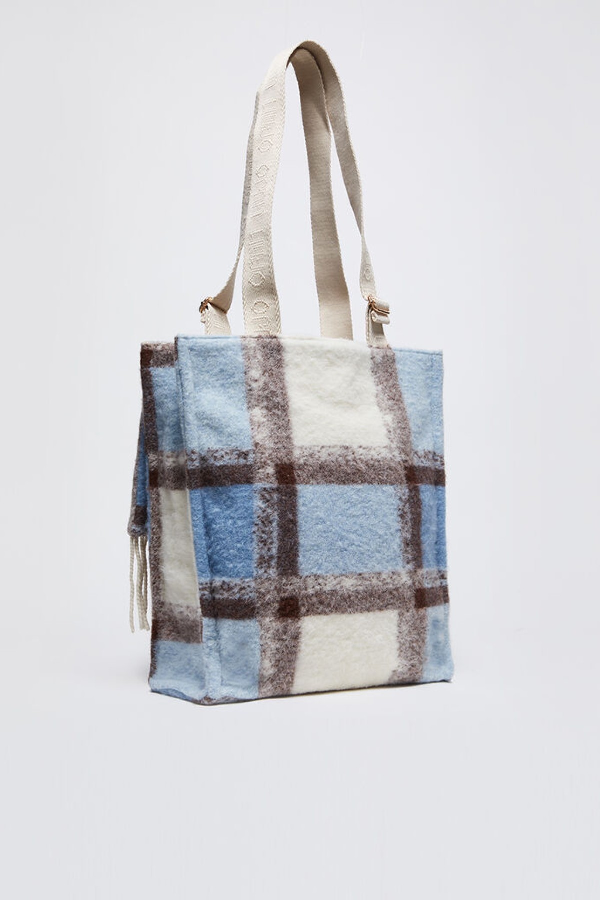 WOOL - BLEND SHOPPING BAG