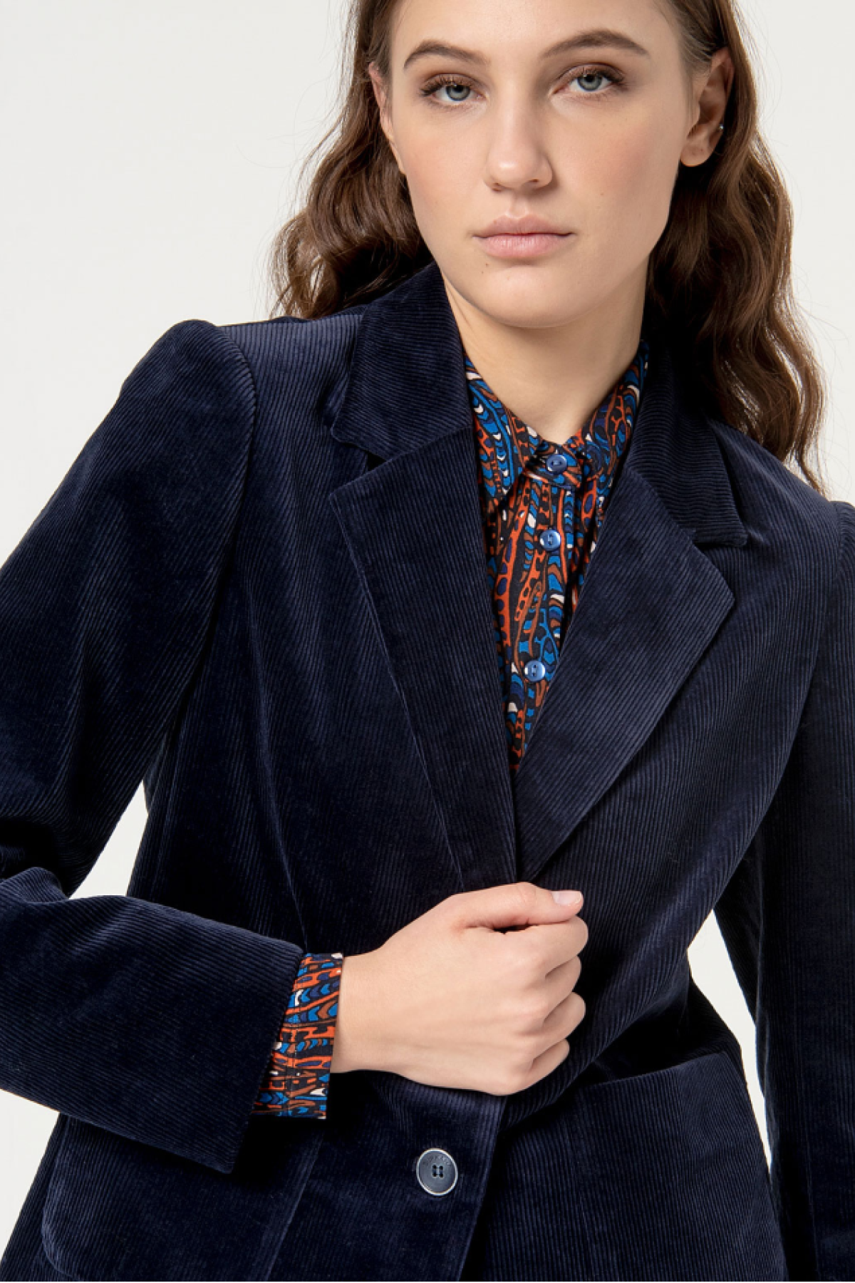 CORDUROY BLAZER WITH POCKETS