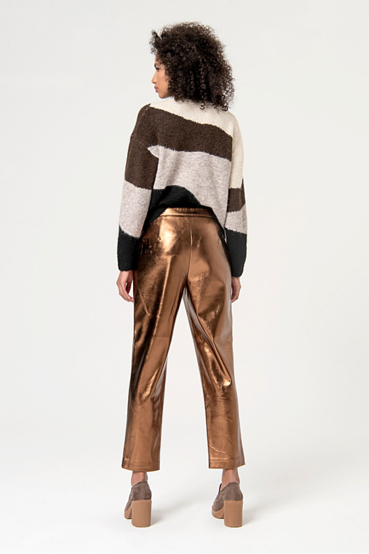 METALLIC  PANTS