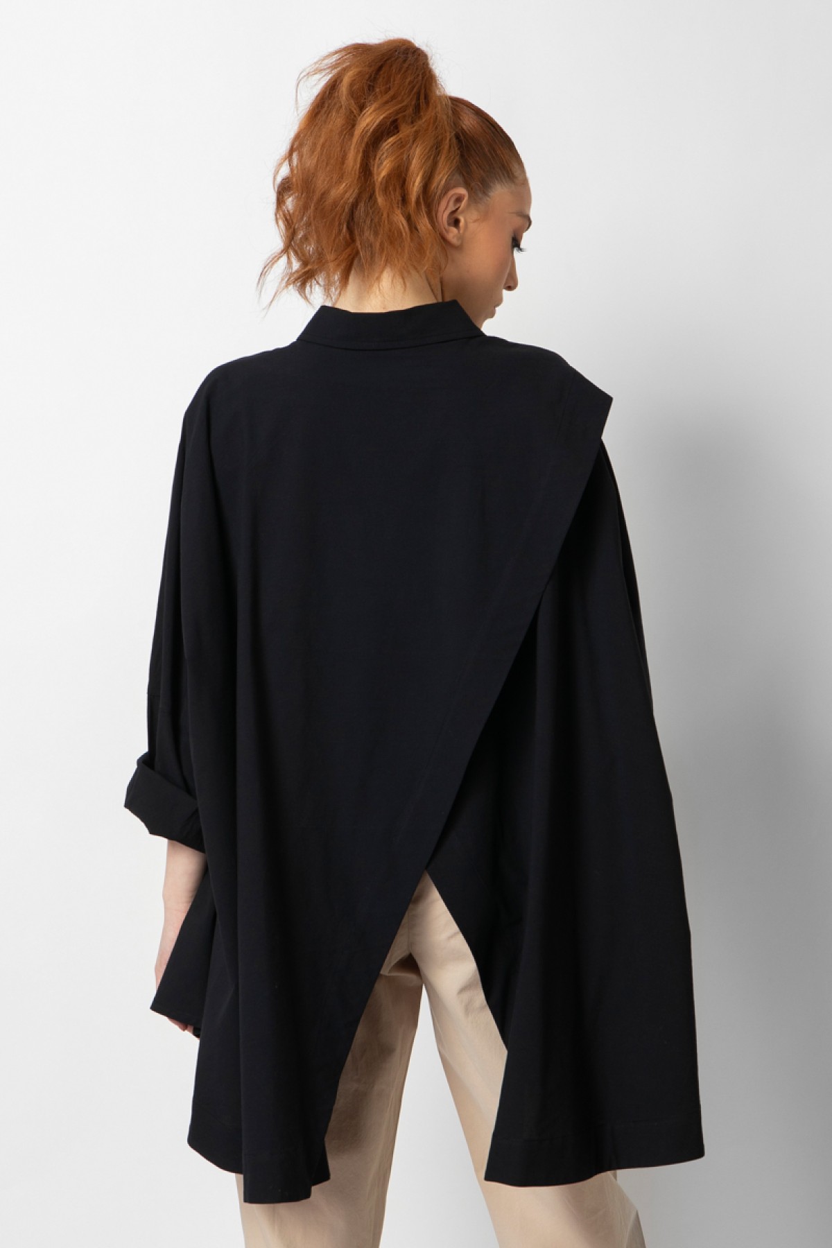 ASYMMETRIC  SHIRT - JACKET