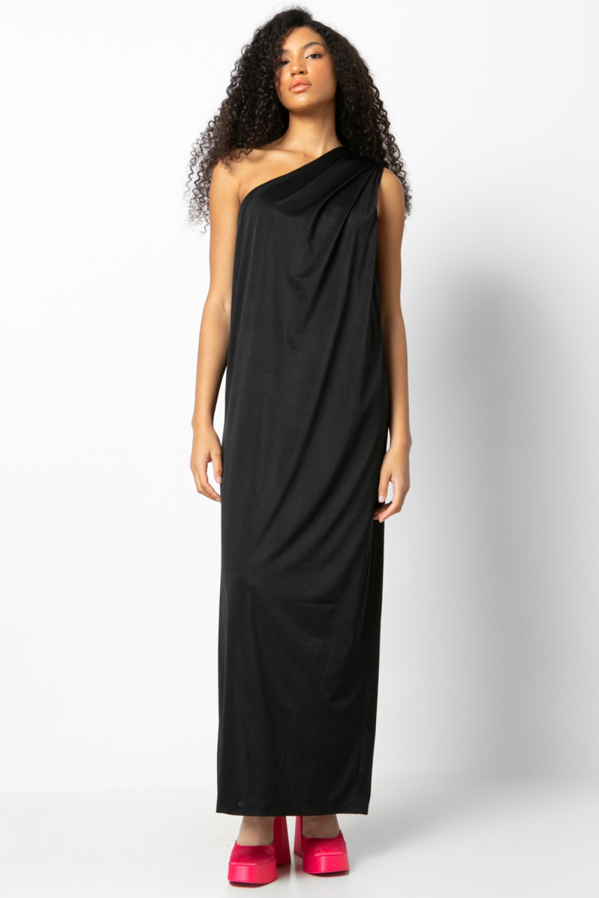 ONE SHOULDER LONG DRESS