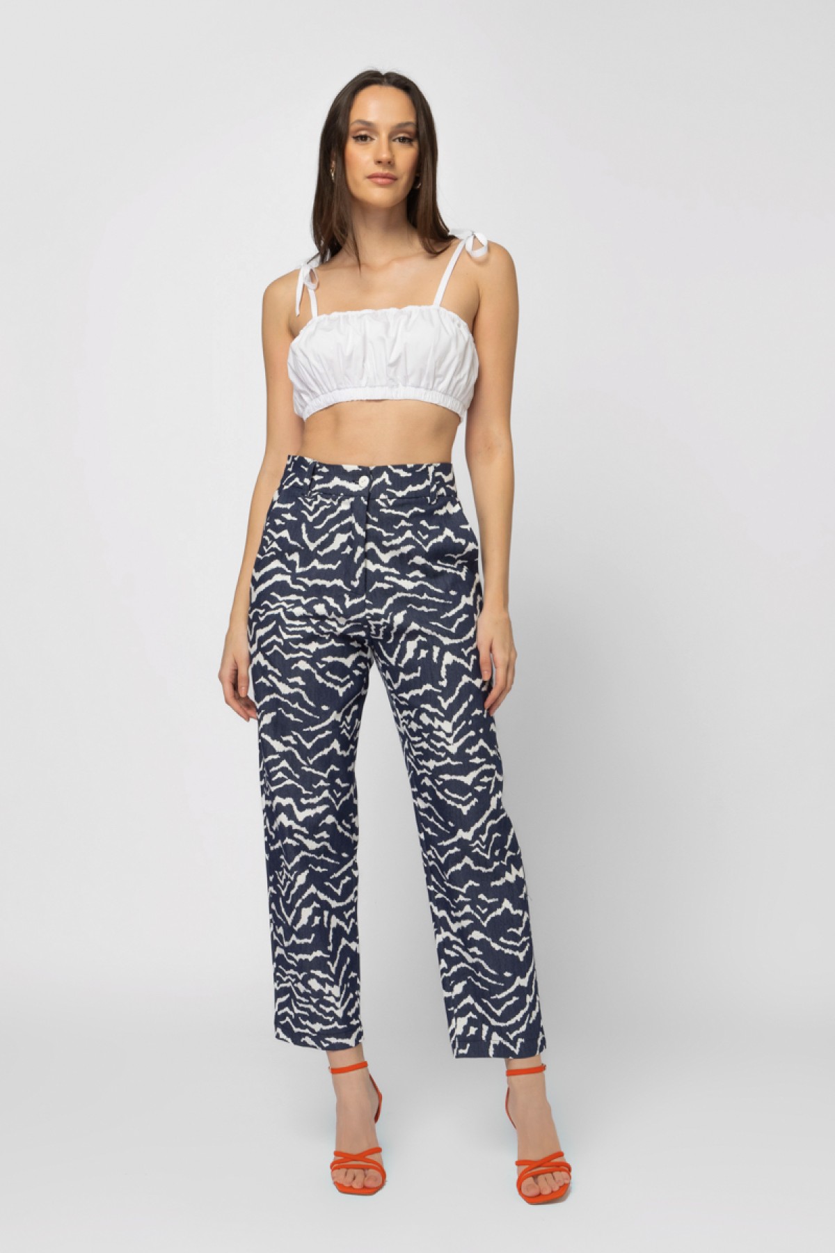 JEANS PANTS WITH PRINT