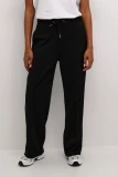 ELASTIC WAIST SLOUCHY RELAXED FIT PANTS