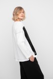 LONG SLEEVE  BLOUSE WITH ROUND NECK