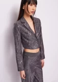 SHORT SEQUINNED BLAZER