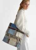 WOOL - BLEND SHOPPING BAG