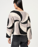 JACQUARD SWEATER WITH ROUND