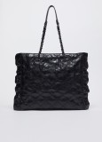 CLOSSY QUILTED TOTE BAG