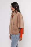 SUPER  SOFT AND SHORT JACKET FROM ECO LEATHER THREE COLORS