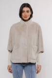 SUPER  SOFT AND SHORT JACKET FROM ECO LEATHER THREE COLORS