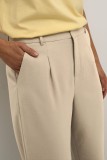 RELAXED FIT PANTS - TWO COLORS BLACK AND  BEIGE