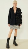 BLAZER  WITH  RUFFLES