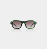 SUNGLASSES GREEN MARBLE - HALO – UV 400 PROTECTION