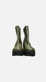 ANATOMIC LEATHER ANKLE BOOTS - OIL COLOR