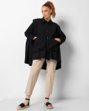 ASYMMETRIC  SHIRT - JACKET