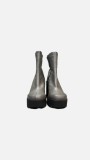 ANATOMIC LEATHER ANKLE BOOTS - GRAY