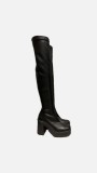 OVER THE KNEE LEATHER BOOTS - ANATOMIC