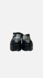 ANATOMIC LEATHER CLOGS - BLACK