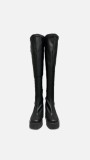 OVER THE KNEE LEATHER BOOTS - ANATOMIC