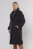 ECO FUR COAT - COZY AND COMFORTABLE - THREE COLORS - ECRU, DARK GREY AND CAMEL